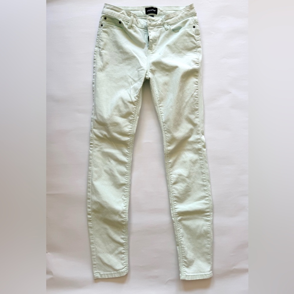 Joe Boxer Extra Light Green Skinny Jeans Size 3